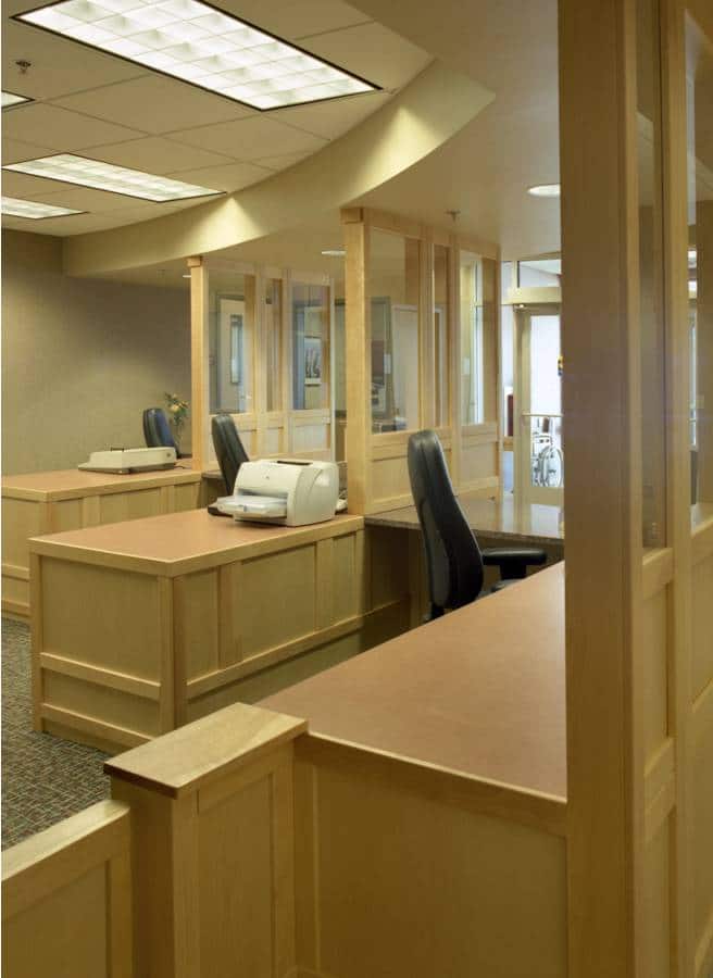 Parkview Clinic desks